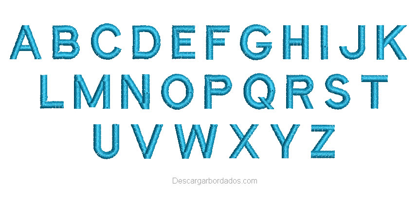 Diseño Bordado de Abecedario