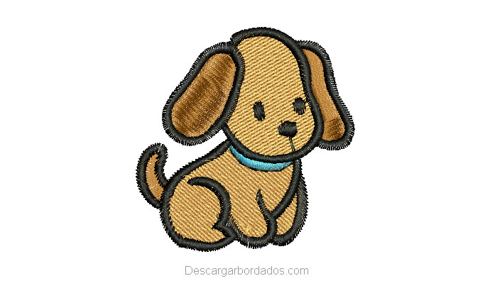 Bordado de Cachorro Infantil Bordado de Cachorro Infantil