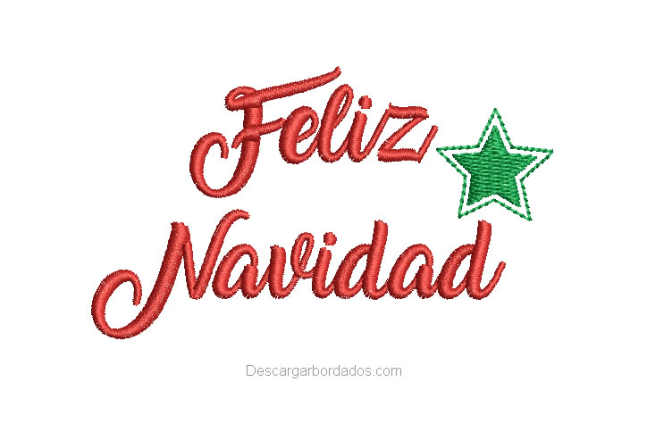 Frases de Feliz Navidad para Bordar