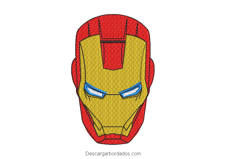 Bordado Rostro de Iron Man
