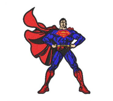 Bordado personaje de superman
