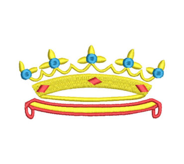 Corona de Reina Diseños de Bordado