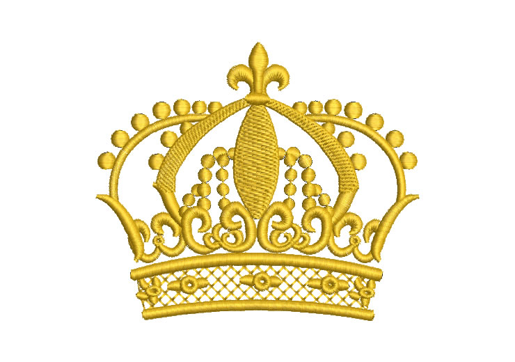 Corona de Rey Diseños de Bordado