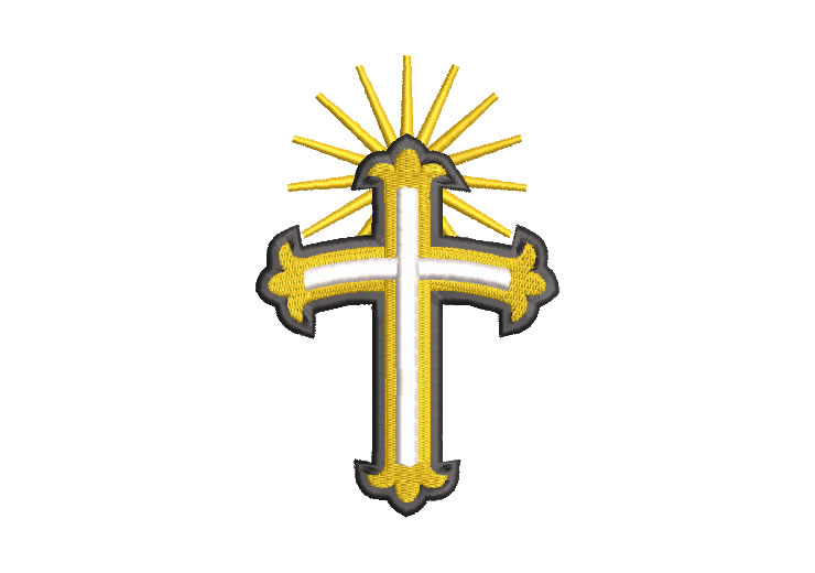 Cruz Cristiana Diseños de Bordado
