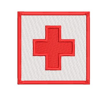 Cruz Roja Diseños de Bordado
