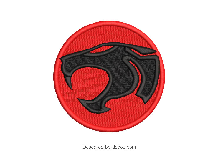Diseño Bordado Logo Thundercats