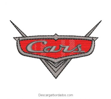 Diseño Bordado Logo de Cars