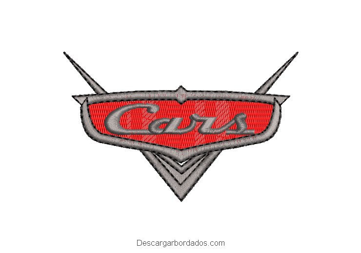 Diseño Bordado Logo de Cars