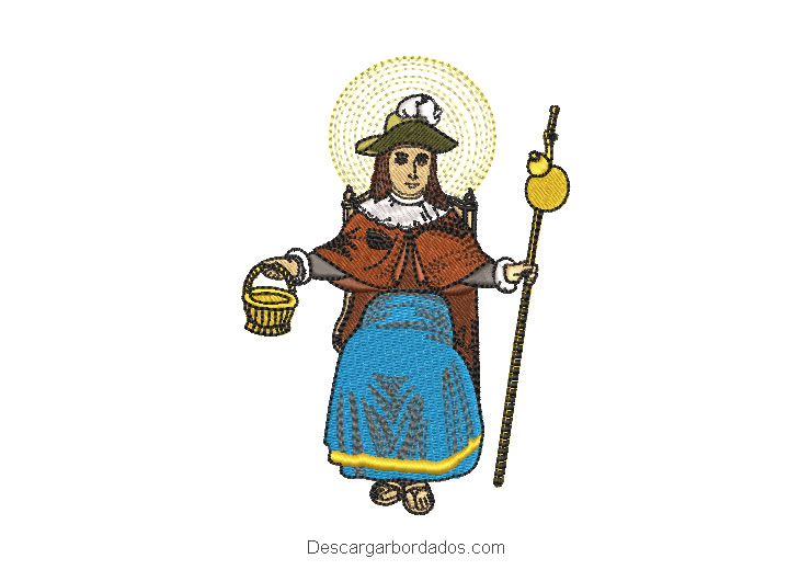 Diseño bordado santo niño de atocha novena - Descargar Diseños de Bordados