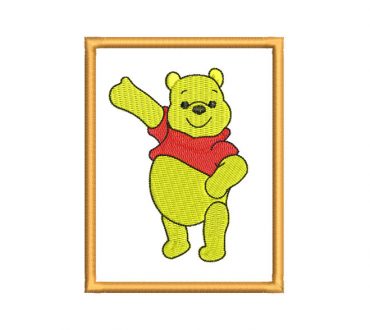 Diseños de bordado cuadro de winnie pooh