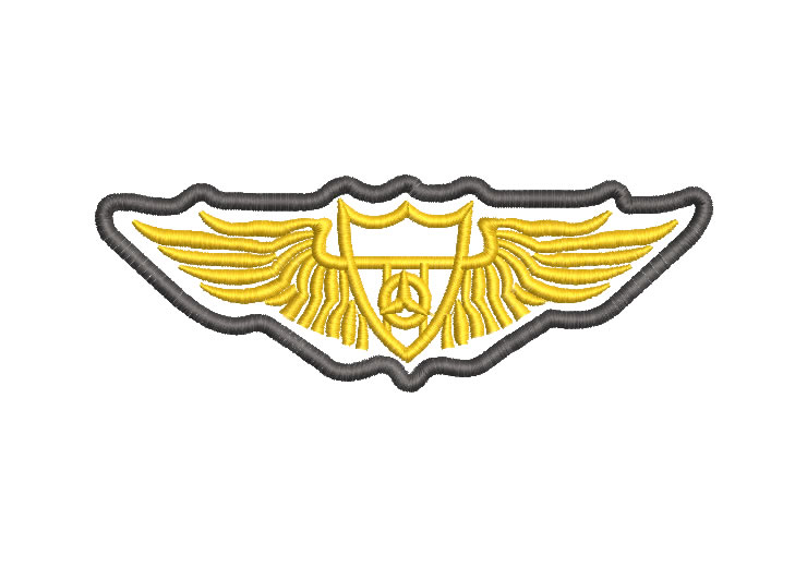 Escudo Militar Diseños de Bordado