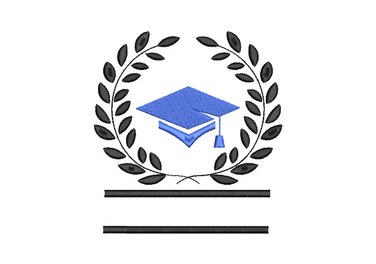 Escudo de Graduación Diseños de Bordado