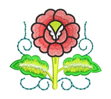 Diseños Bordados de Flores - Picajes, Matrices y Ponchados para Bordado