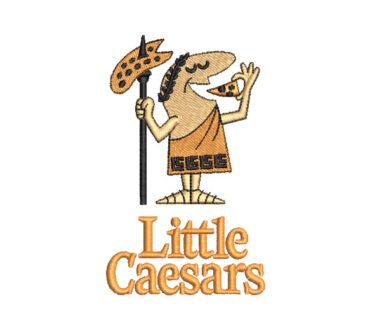 Little Caesars Pizza Diseños de Bordado