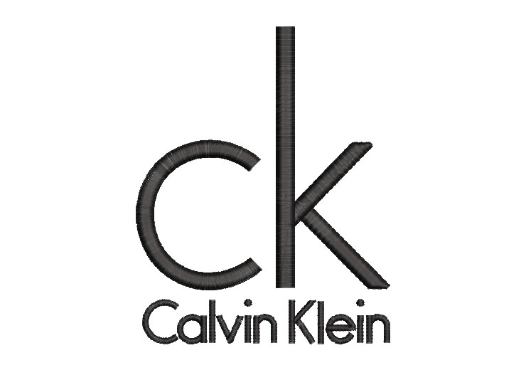 Logo Calvin Klein Diseños de Bordado