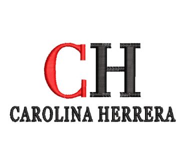 Logo Carolina Herrera Diseños de Bordado