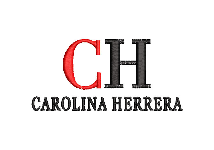 Logo Carolina Herrera Diseños de Bordado