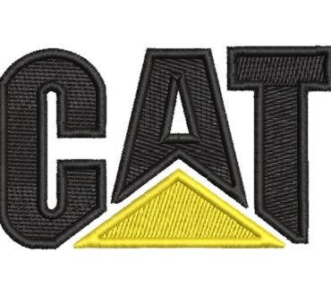 Logo Caterpillar Cat Diseños de Bordado