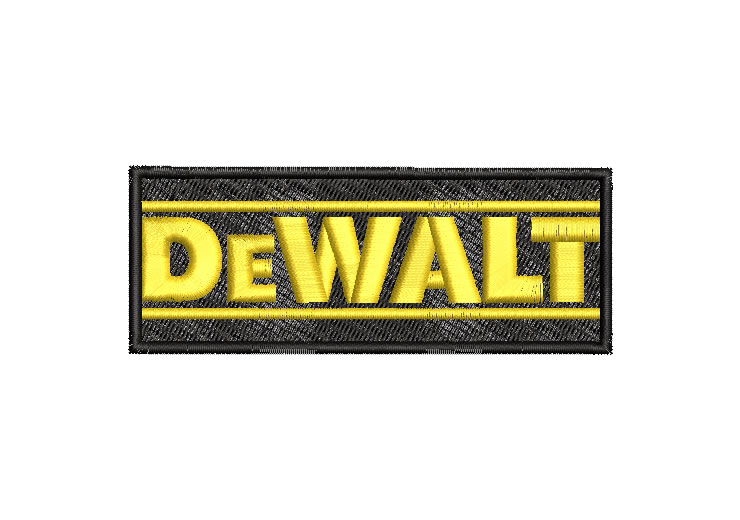 Logo Dewalt Diseños de Bordado