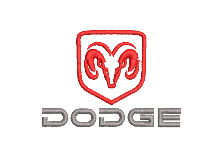 Logo Dodge Diseños de Bordado