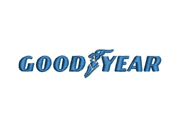 Logo Goodyear Diseños Bordados