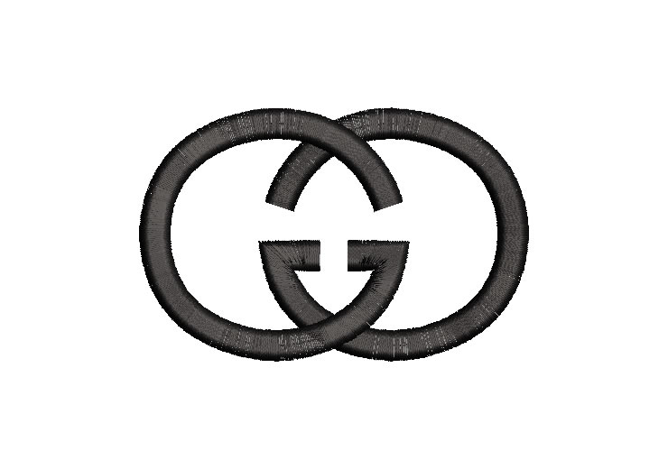 Logo Gucci Diseños de Bordado