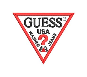 Logo Guess Jeans Diseños de Bordado