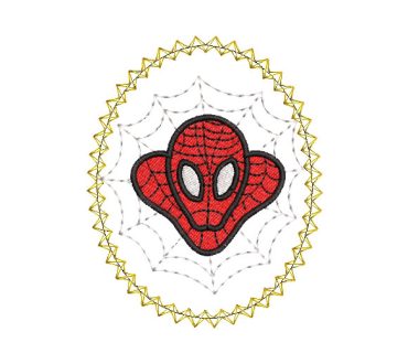 Logo Hombre Arana SpiderMan Diseños de Bordado