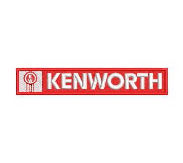 Logo Kenworth Letra Diseños de Bordado
