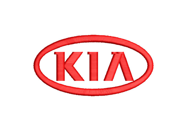 Logo Kia Diseños de Bordado