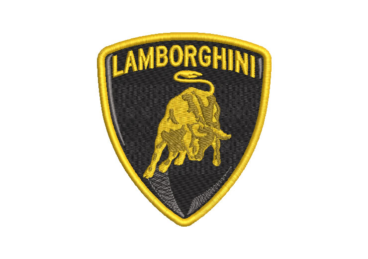 Logo Lamborghini Diseños de Bordado