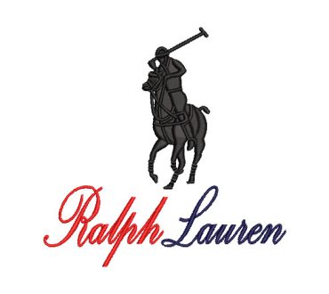 Logo Letra Ralph Lauren Diseños de Bordado