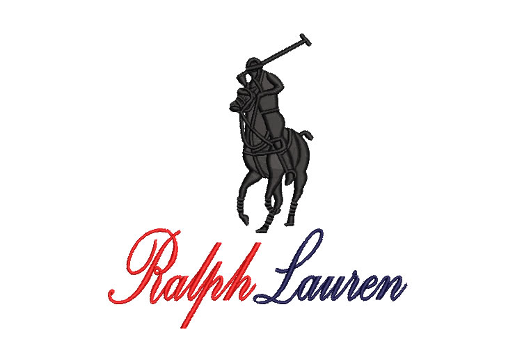 Logo Letra Ralph Lauren Diseños de Bordado