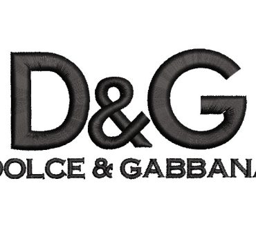 Logo Marca Dolce & Gabbana Diseños de Bordado
