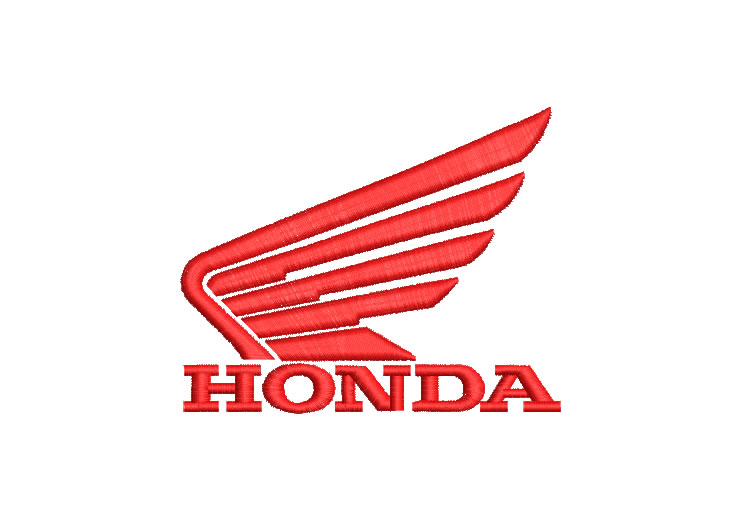 Logo Marca Honda Diseños de Bordado