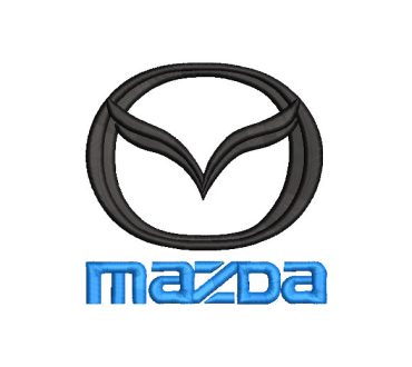 Logo Mazda Diseños de Bordado