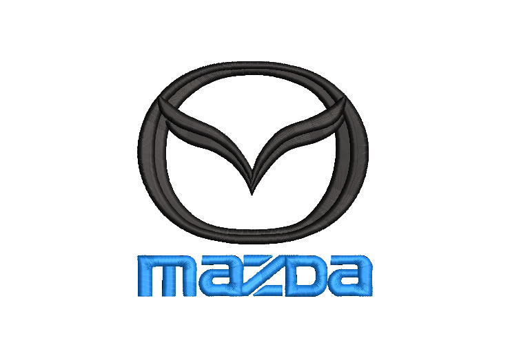 Logo Mazda Diseños de Bordado