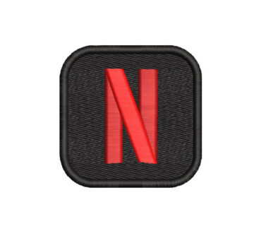 Logo Netflix Diseños de Bordado