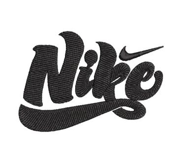 Logo Nike Cómico Diseños de Bordado