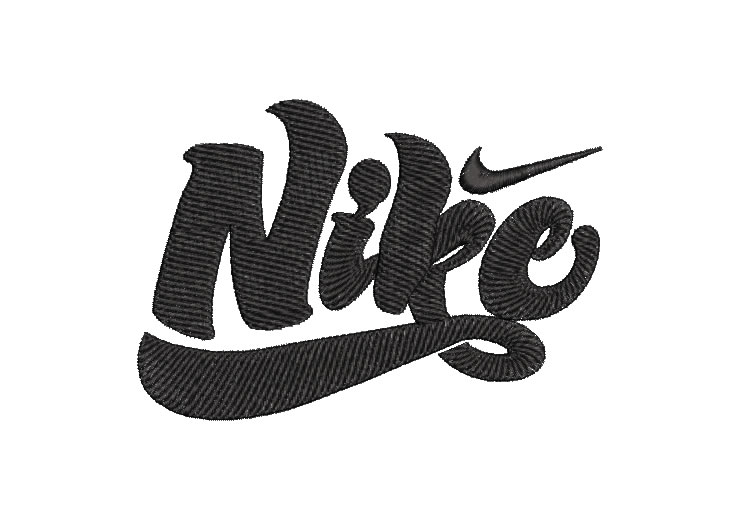 Logo Nike Cómico Diseños de Bordado