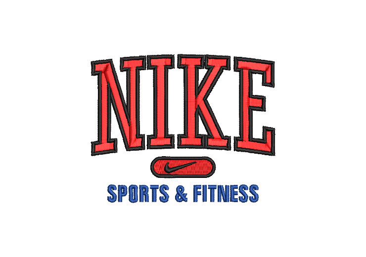 Logo Nike Sports Diseños de Bordado