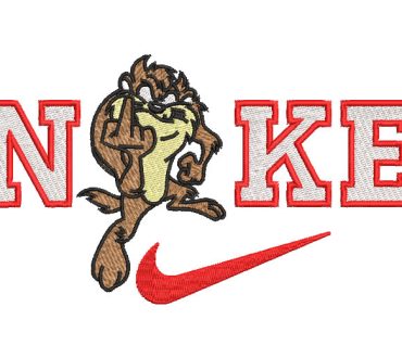 Logo Nike Tasmania Diseños de Bordado