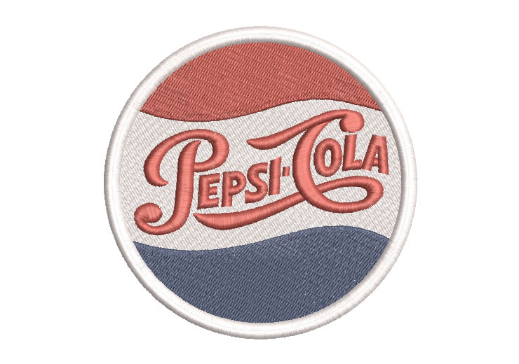 Logo Pepsi Cola Diseños de Bordado