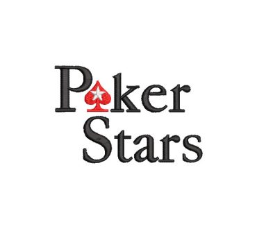 Logo Poker Stars Diseños de Bordado