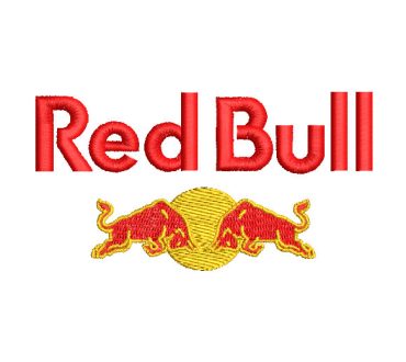 Logo Red Bull Diseños de Bordado