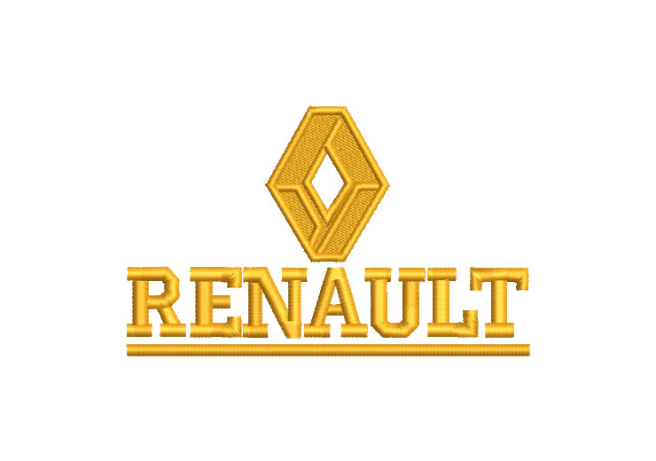 Logo Renault Diseños de Bordado