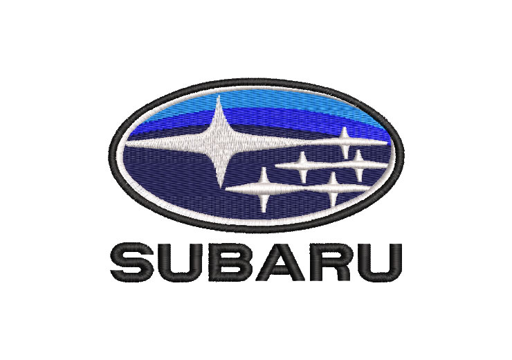 Logo Subaru Diseños de Bordado