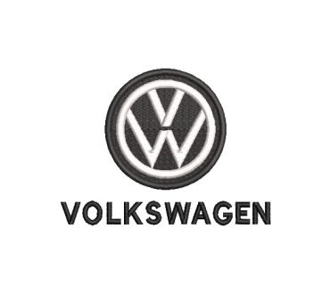 Logo Volkswagen Diseños de Bordado