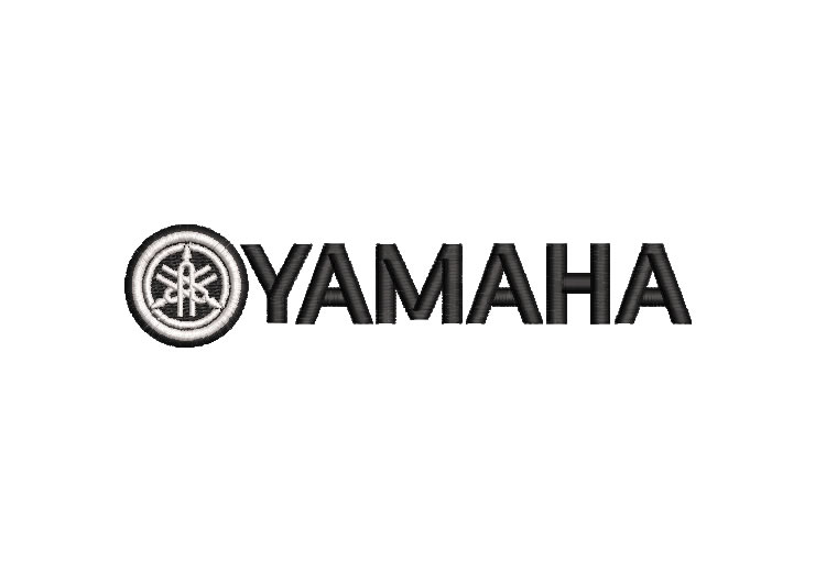 Logo de Motos Yamaha Diseños de Bordado