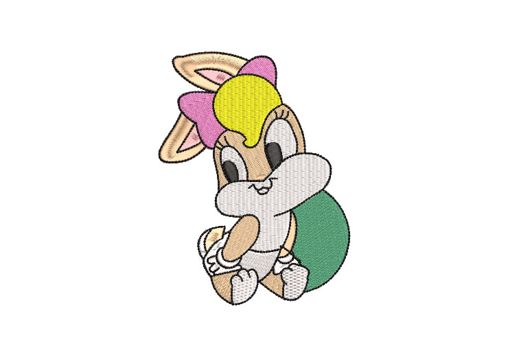 Lola Bunny Bebé Diseños de Bordado